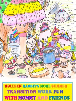 cover image of Rolleen Rabbit's More Summer Transition Work Fun with  Mommy and Friends